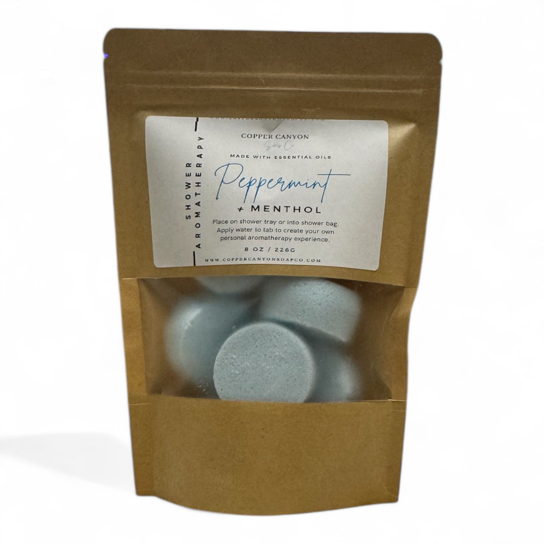 Peppermint + Menthol Aromatherapy Shower Tabs