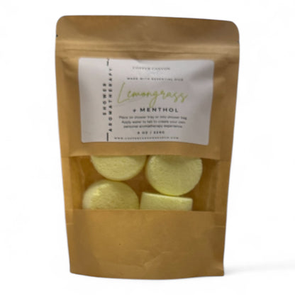 Lemongrass + Menthol Aromatherapy Shower Tabs