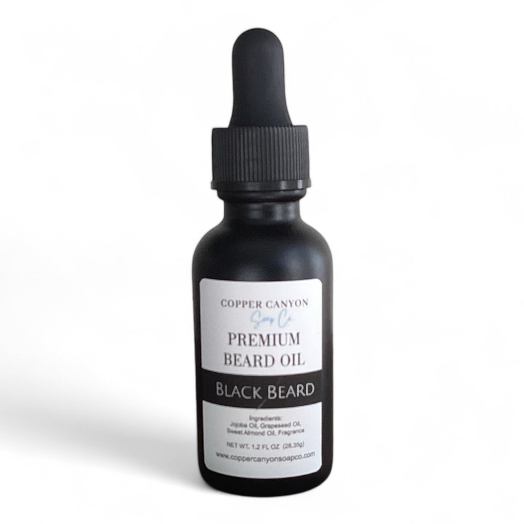 Black Beard Premium Beard Oil