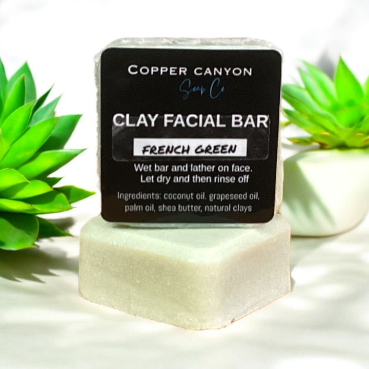 French Green Clay Facial Bar